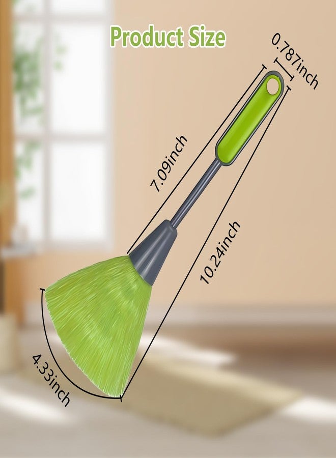 ZGGAZCA Mini Duster for Desk and Office Small Microfiber Cleaning Tool 10" Dusters for Keyboard Laptop Photo Frames and Books Handy Microfiber Duster for Quick Office - Image 2