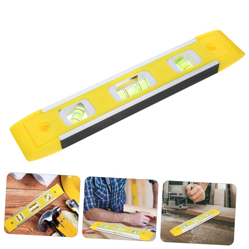 4 Pcs Magnetic Leveling Ruler Portable Leveling Tool For Accurate Woodworking And Home Renovation - Image 3