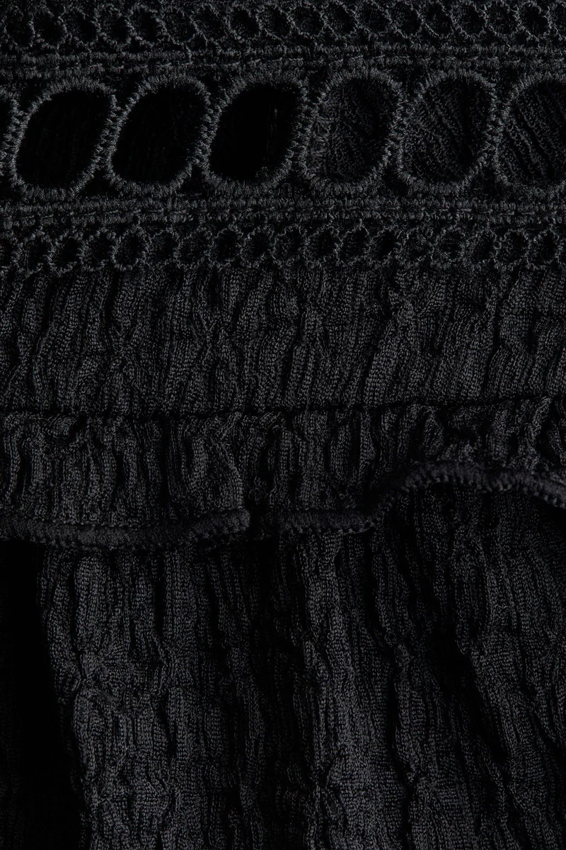 H&M Textured jersey blouse