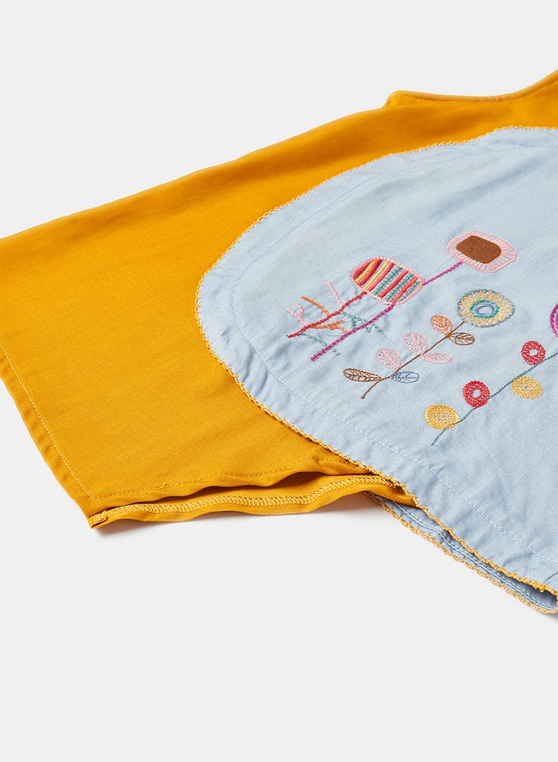 جودي ميني مطرزه envlope بلوزه - Image 5