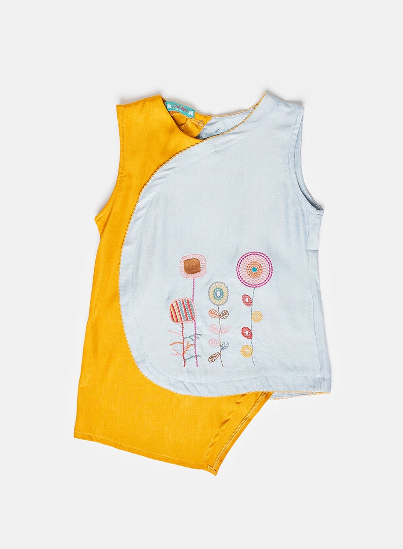 جودي ميني مطرزه envlope بلوزه - Image 2