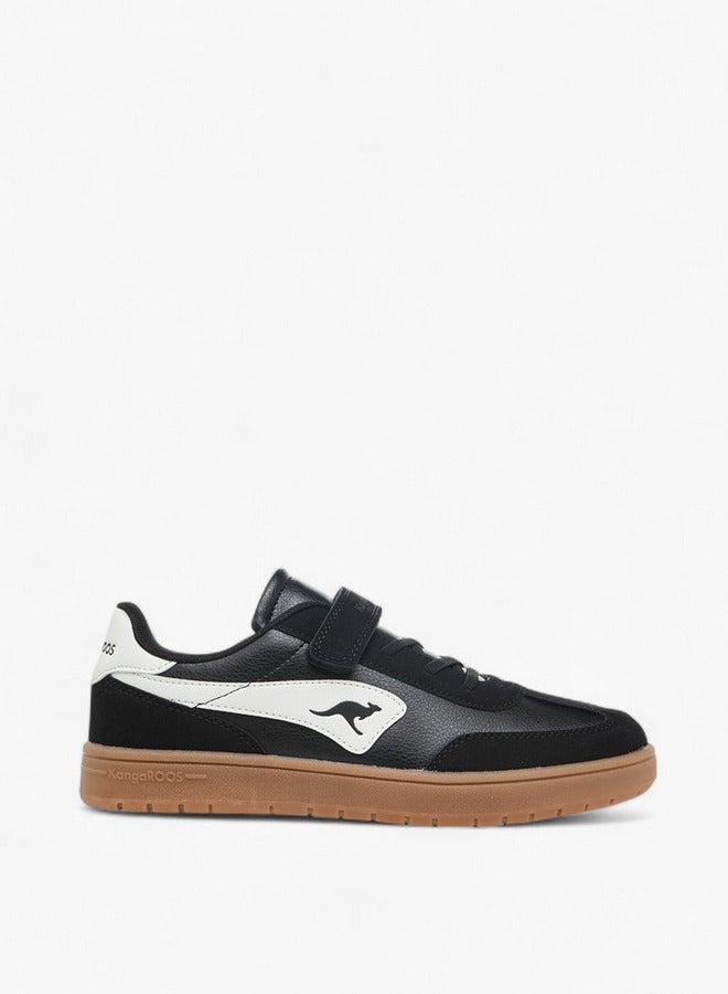 kangaROOS Women's Panelled Sneakers with Hook and Loop Closure - Image 3