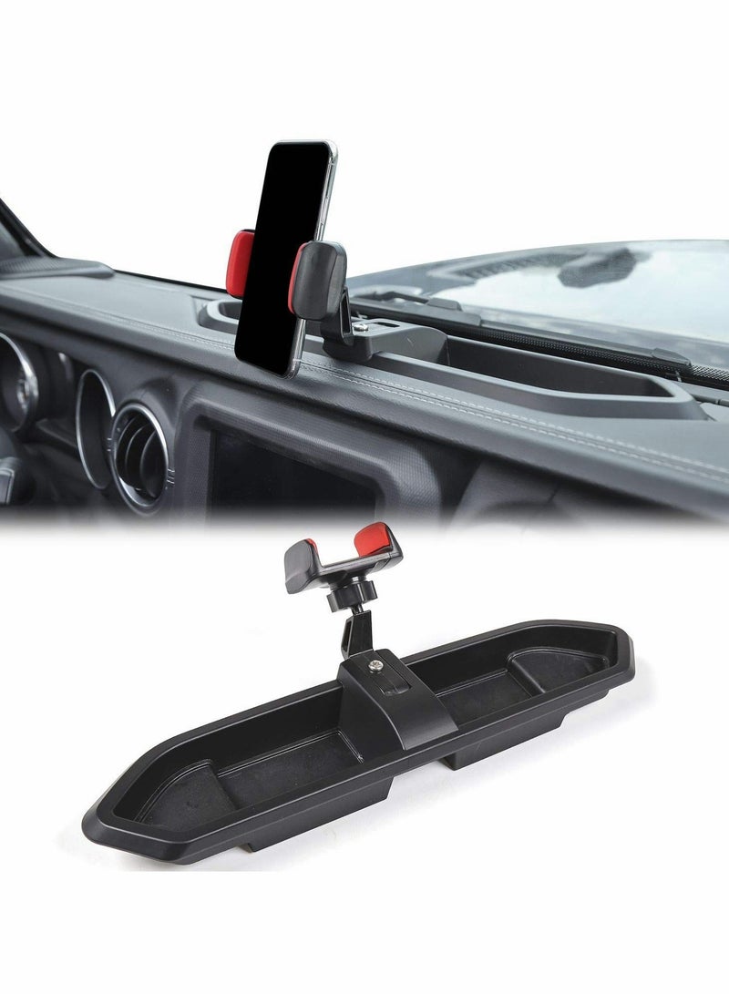Excefore Phone Holder Storage Tray Compatible with JL Wrangler Compatible with Jeep Gladiator JT Interior Accessories - Image 2