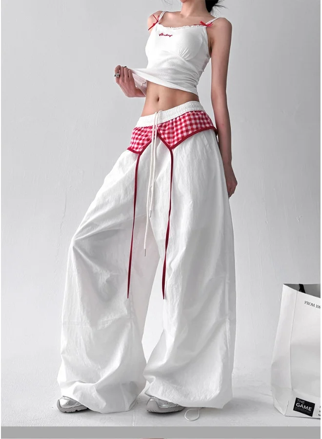 Madam Uniq Stylish Strap Design Casual Work Pants
