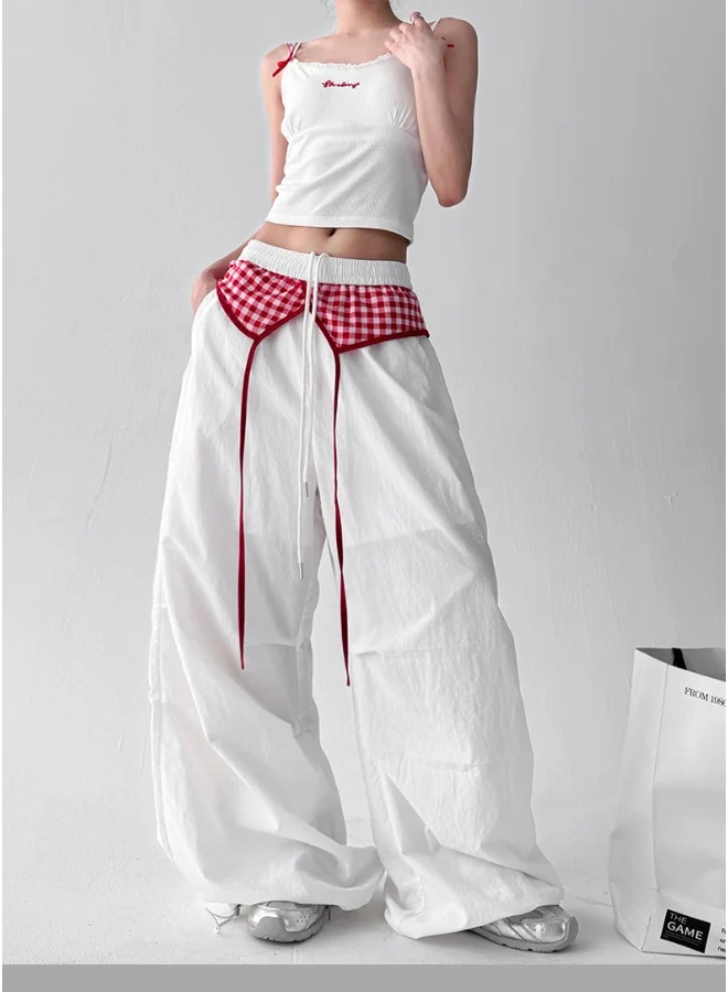 Madam Uniq Stylish Strap Design Casual Work Pants