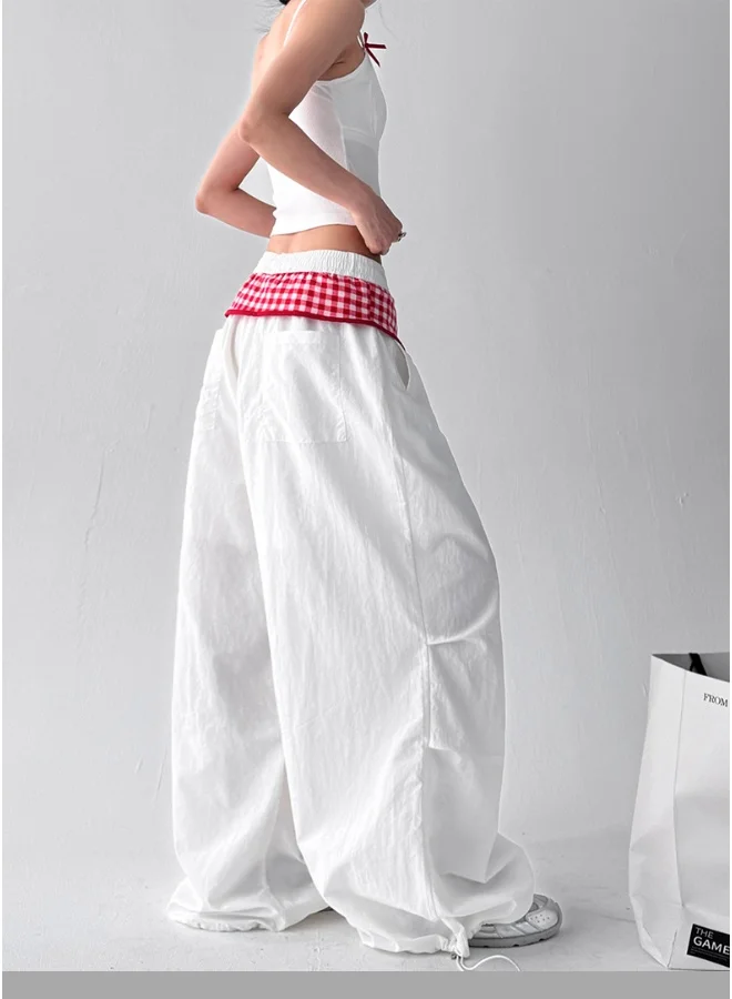 Madam Uniq Stylish Strap Design Casual Work Pants