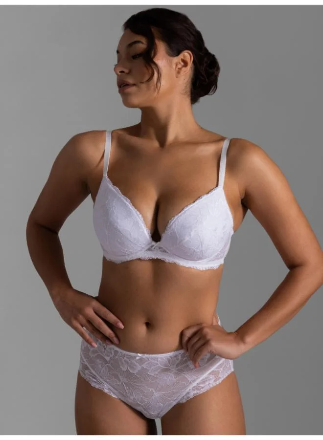 دورينا مبطن بفتحة عميقة