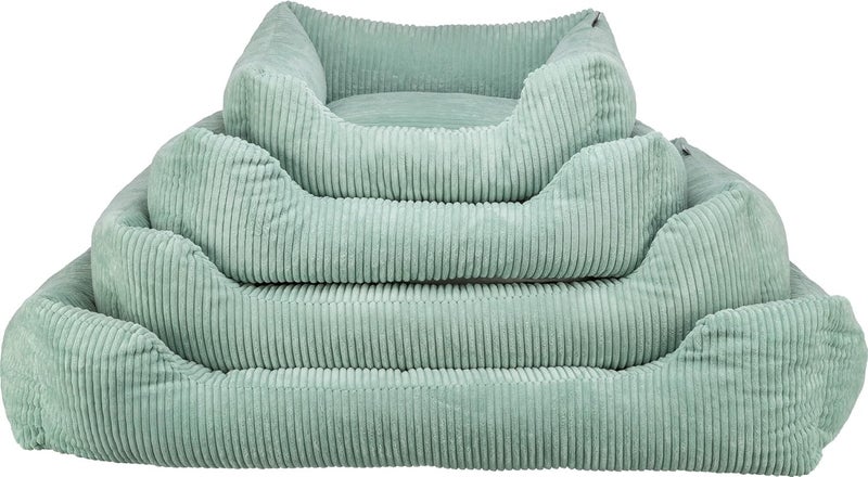 Trixie orthopaedic dog bed Vital Jonna 9.4 x 7.9 in in sage – premium dog cushion with memory foam – dog basket for older dogs – joint-friendly and relieving – 37260 - Image 2