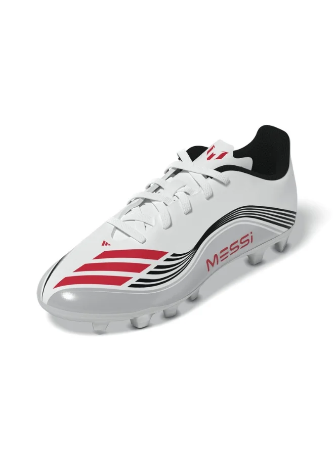 Adidas F50 Messi Club Fg/Mg J U White Football/Soccer Shoes For Kids