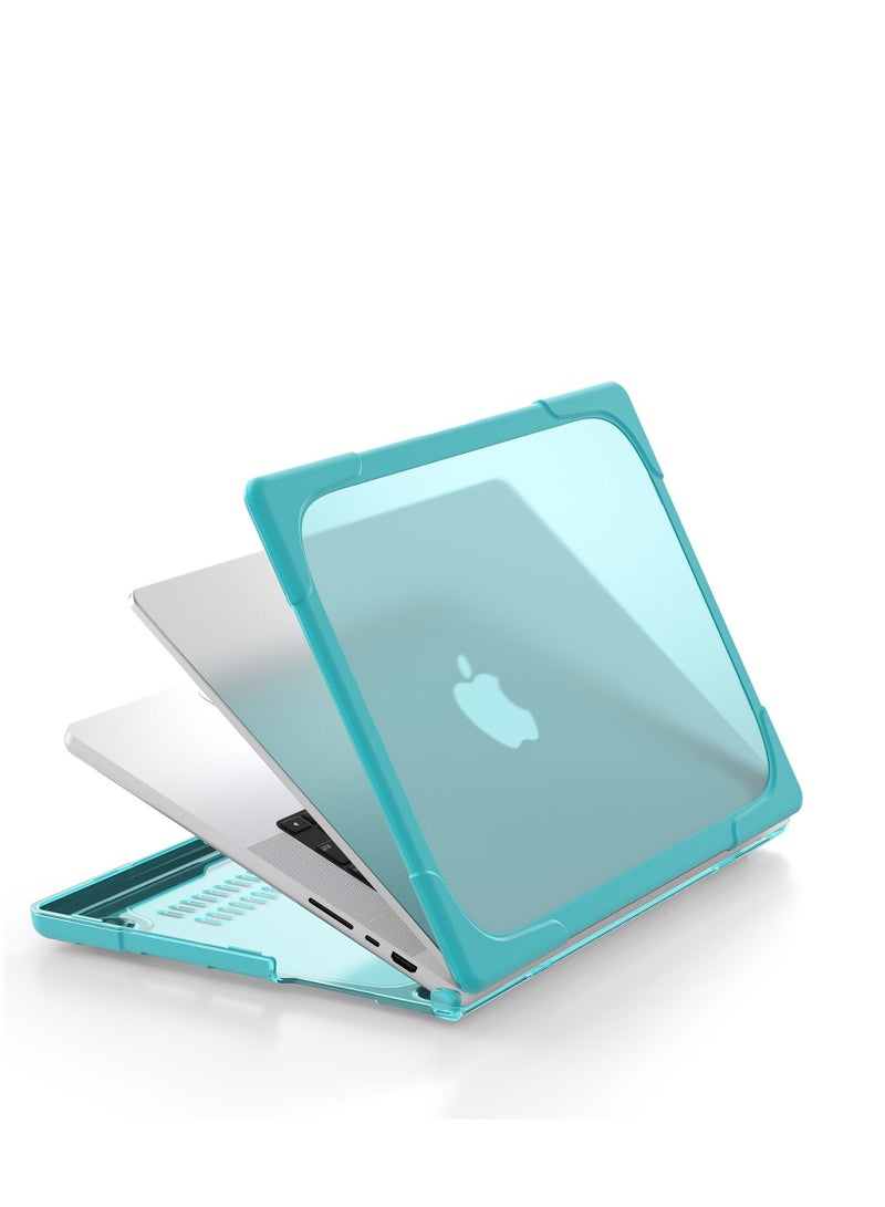 GULFLINK GULFLINK Hard Shell Case Cover with Kickstand Shockproof Function for MacBook pro 14.2 inch 2021 - Image 2