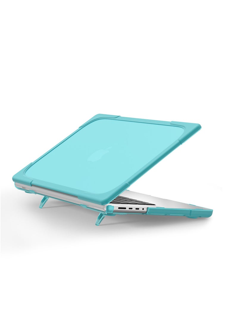 GULFLINK GULFLINK Hard Shell Case Cover with Kickstand Shockproof Function for MacBook pro 14.2 inch 2021 - Image 1