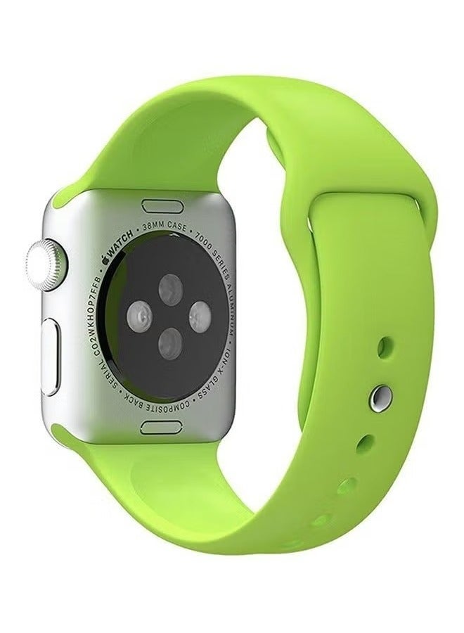 فيسوس استبدال شريط السيليكون لسلسلة Apple Watch Series 3/2/1 Green