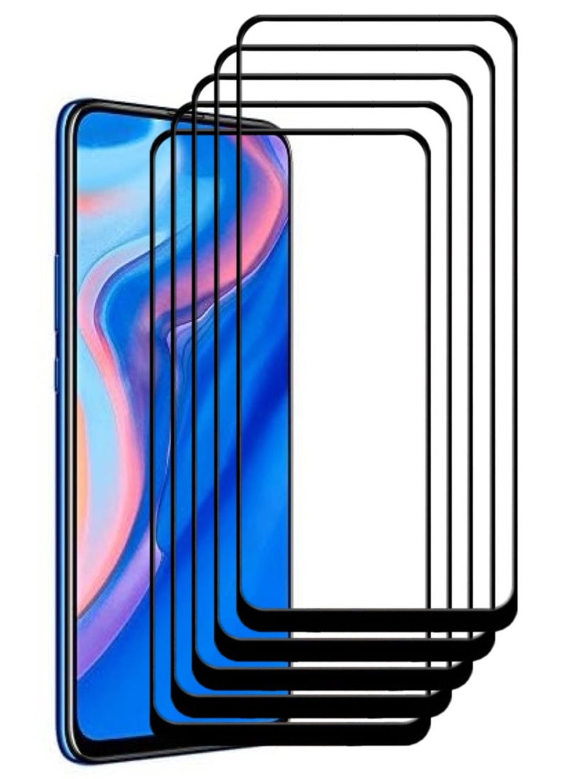 ACLIX 5 Pieces Antistatic ESD Dustproof Premium Quality High Definition Tempered Glass Screen Protector Designed For Huawei Y9 Prime (2019) - Image 1