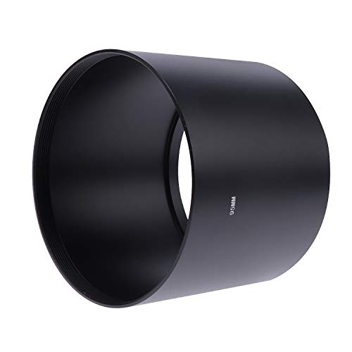 FocusFoto 95mm Metal Telephoto Tele Long Lens Hood Shade for Sigma Contemporary 150-600mm F5-6.3 DG OS HSM Lens, for Sony FE 200-600mm F5.6-6.3 G OSS; for Tamron SP 150-600mm f/5-6.3 Di VC USD G2 - Image 2