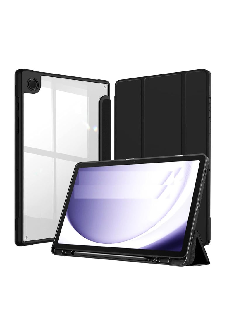 EVO Cover for Samsung Galaxy Tab A9 Plus Cover Case 11 inch, Hybrid Shell Cover Case for Samsung Galaxy Tab A9 Plus/Tab A9+ Tablet Coverwith Transparent Back 