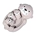 Miracland Otter Bath Toy Set Mother and 3 Baby Otters Lovely Family Tub Toy ParentChild Floating Water Toy Soft Squeeze Bathtub Toy for Babies - Image 2