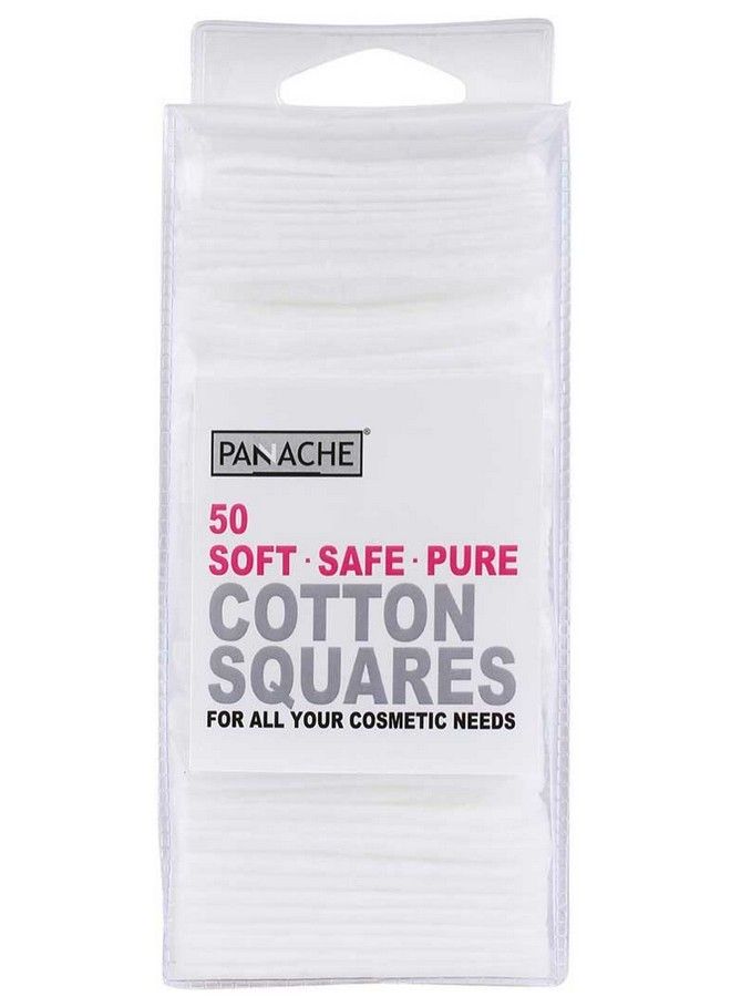 Panache Cotton Squares Soft Safe & Pure Face Care (50 Pcs.) - Image 2