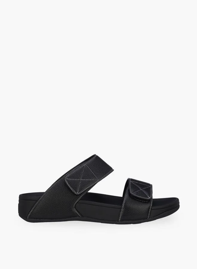 Le Confort Men Double Strap Hook & Loop Sandals
