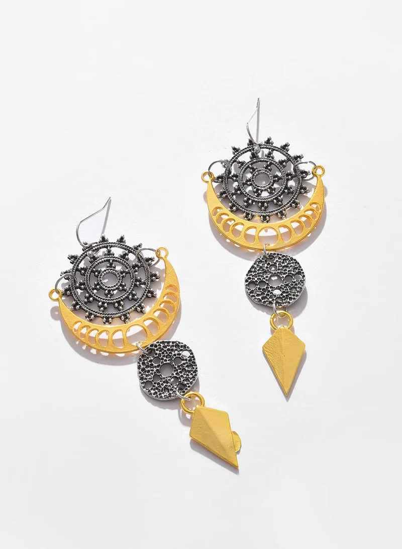 SOHI Casual Artificial Drop Earring Jewellery