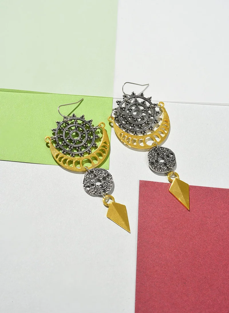 SOHI Casual Artificial Drop Earring Jewellery