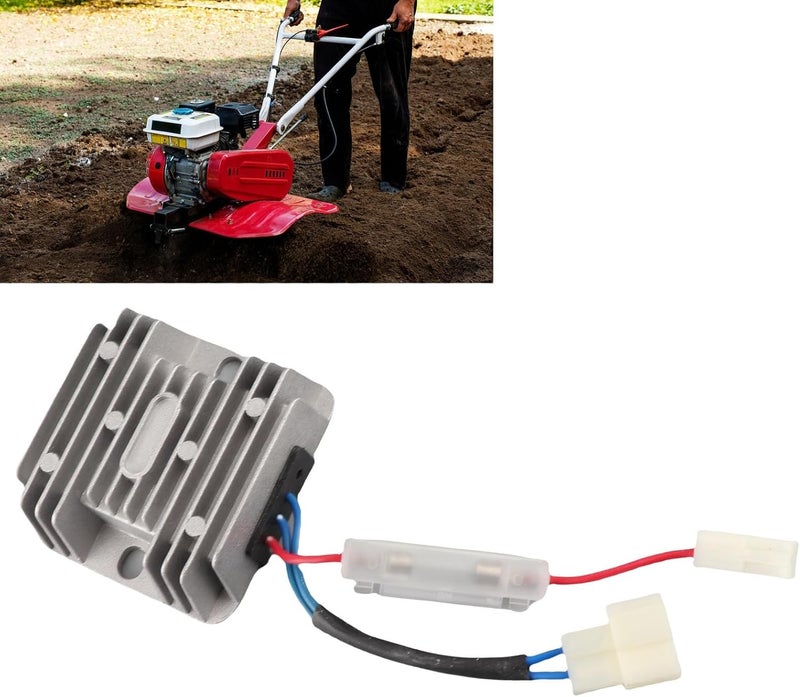 ZJchao Electric Starting Voltage Regulator 178/186/188F 12V Generator Accessory for Farming Construction Gardening - Image 3