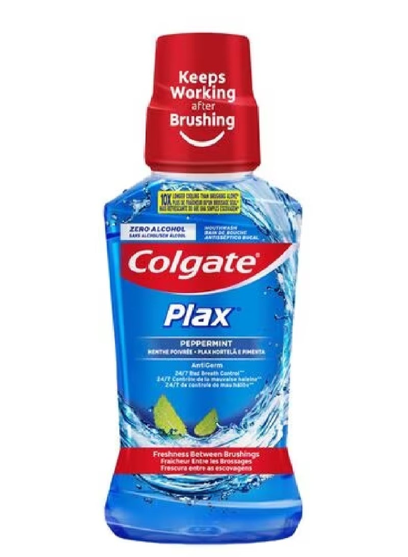 COLGATE PLAX M/W PEPPERMINT 250ML