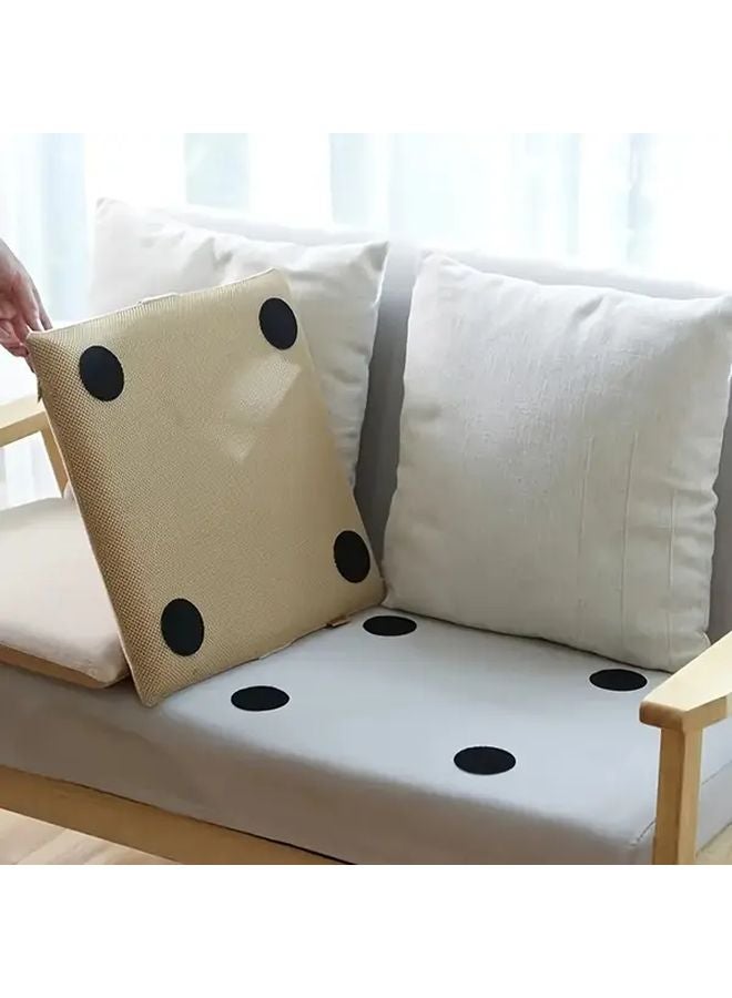 8 قطع شريط سجاد أبيض ثقيل مقاوم للانزلاق ذاتي اللصق مثبت للأرضيات - Image 4