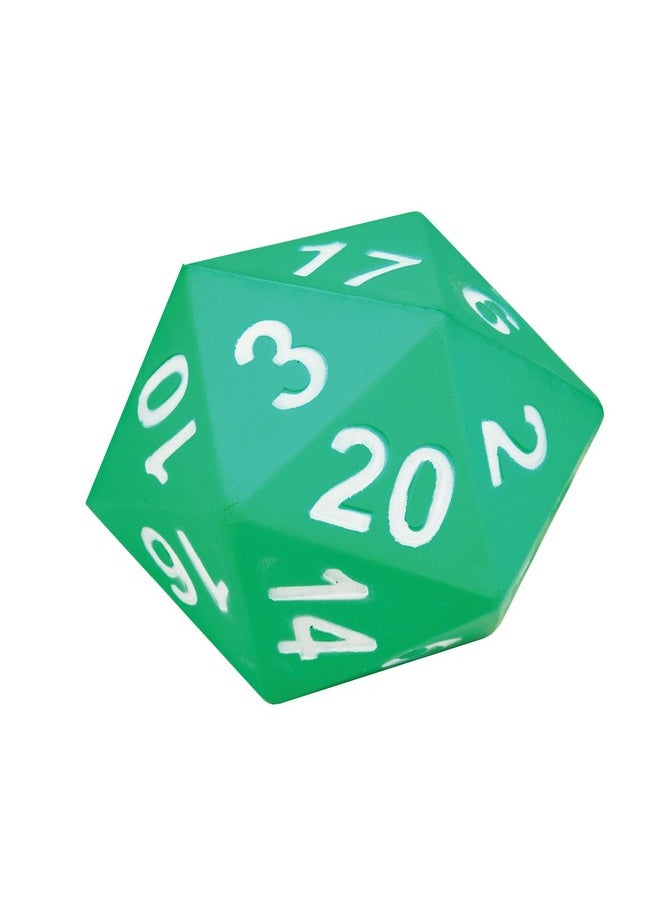 Learning Advantage LEARNING ADVANTAGE 20-Sided Jumbo Die | Large, Foam Dice for Games | Teach Numbers, Probability, Addition and Subtraction  - Image 1