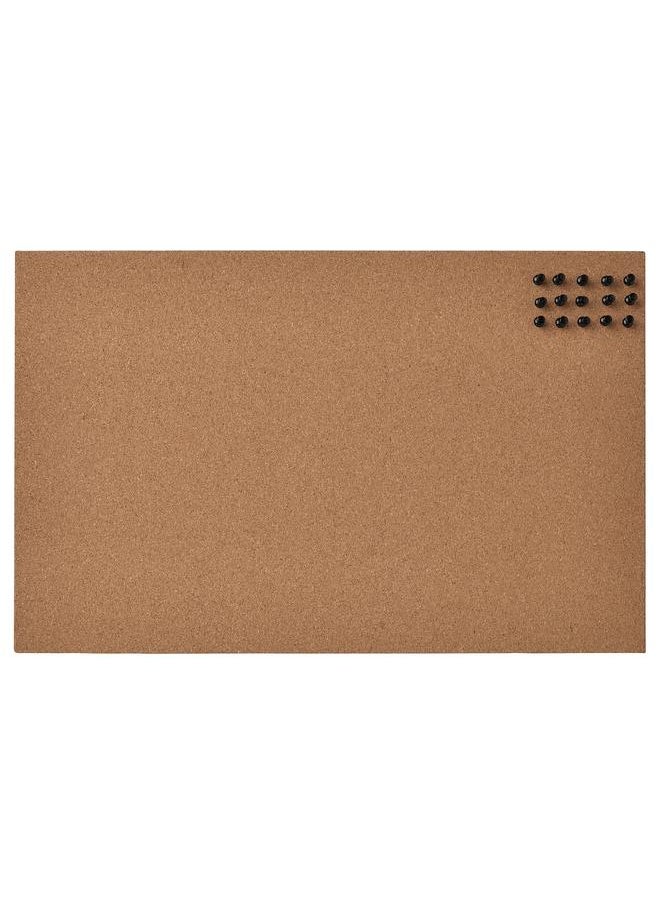 زبون لوحة ملاحظات مع دبابيس، فلين، 52×33 سم  - Image 1