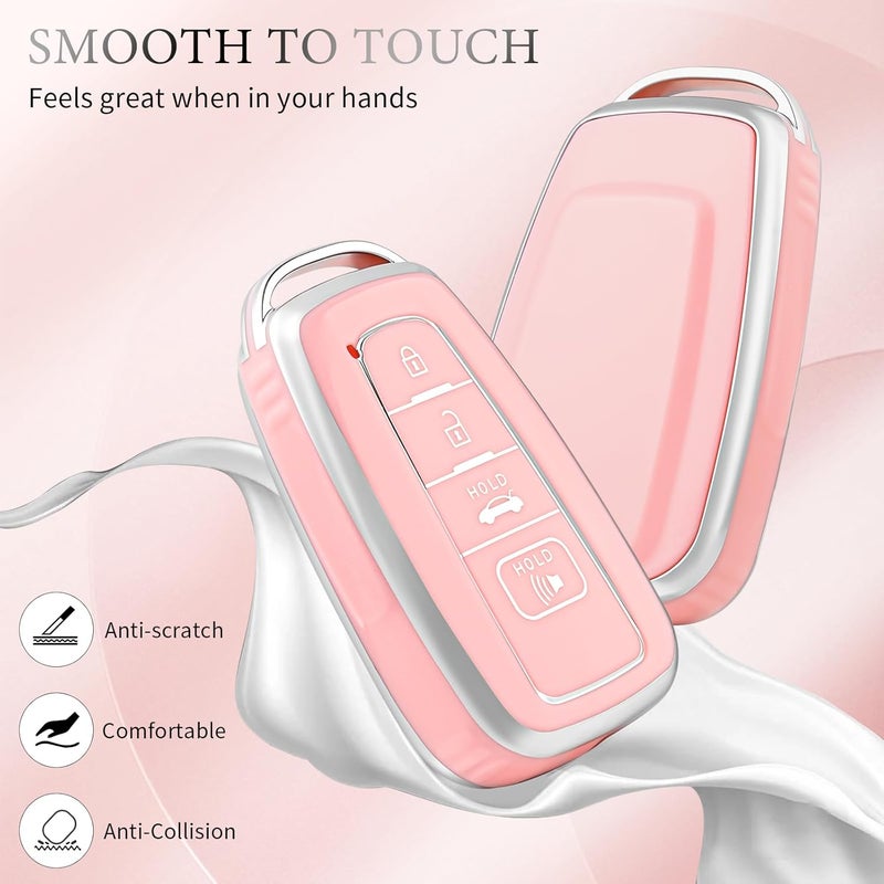 OFFCURVE Pink Key Fob Cover for Toyota - Image 3
