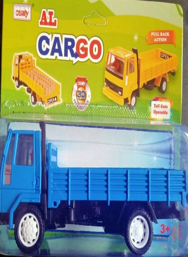 CENTY Cargo Truck with Openable Back lid and with Pullback Action (Blue, Pack of: 1) - Image 2