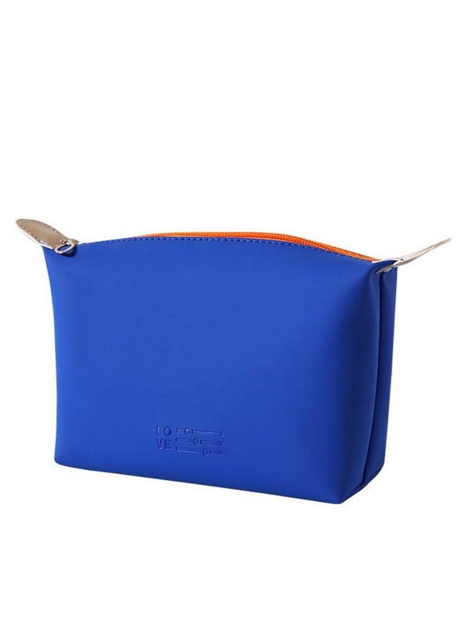 VEHTRI Dumpling Shape Zipper Closure Mini Cosmetic Bagpuleather Waterproof Women - Image 1