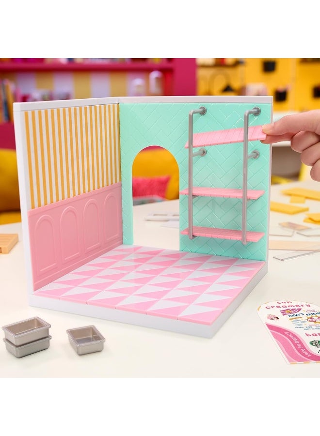 MGA's Miniverse Miniverse Make It Mini Spaces Starter Pack Pink - Image 4