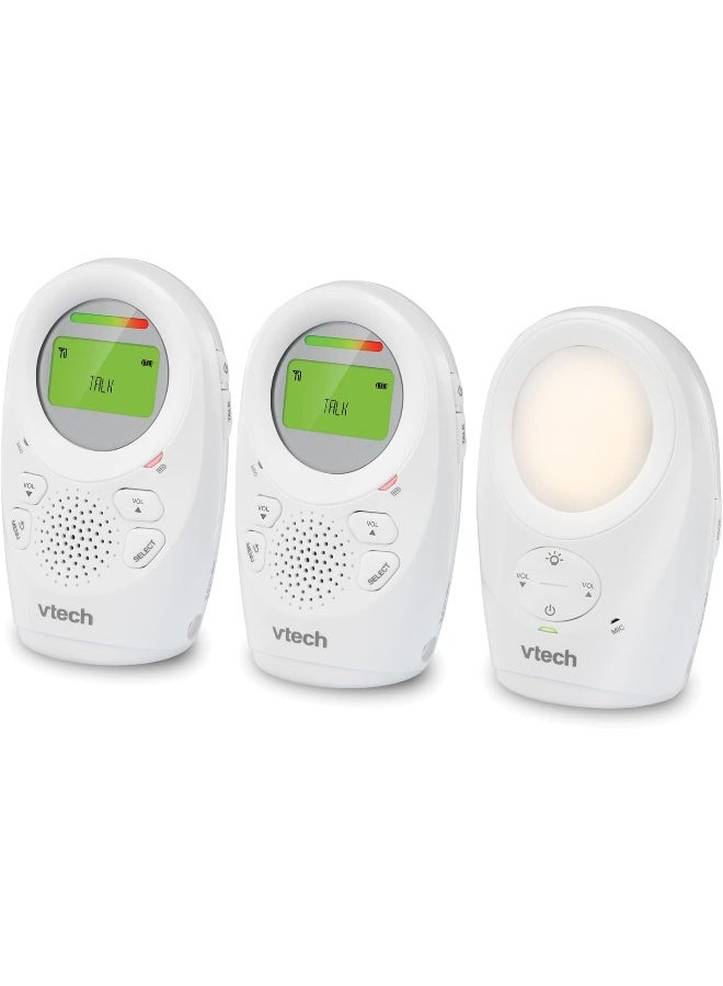 VTech DM1211-2 Enhanced Range Digital Audio Baby Monitor with Night Light, 2 Parent Units - Image 3
