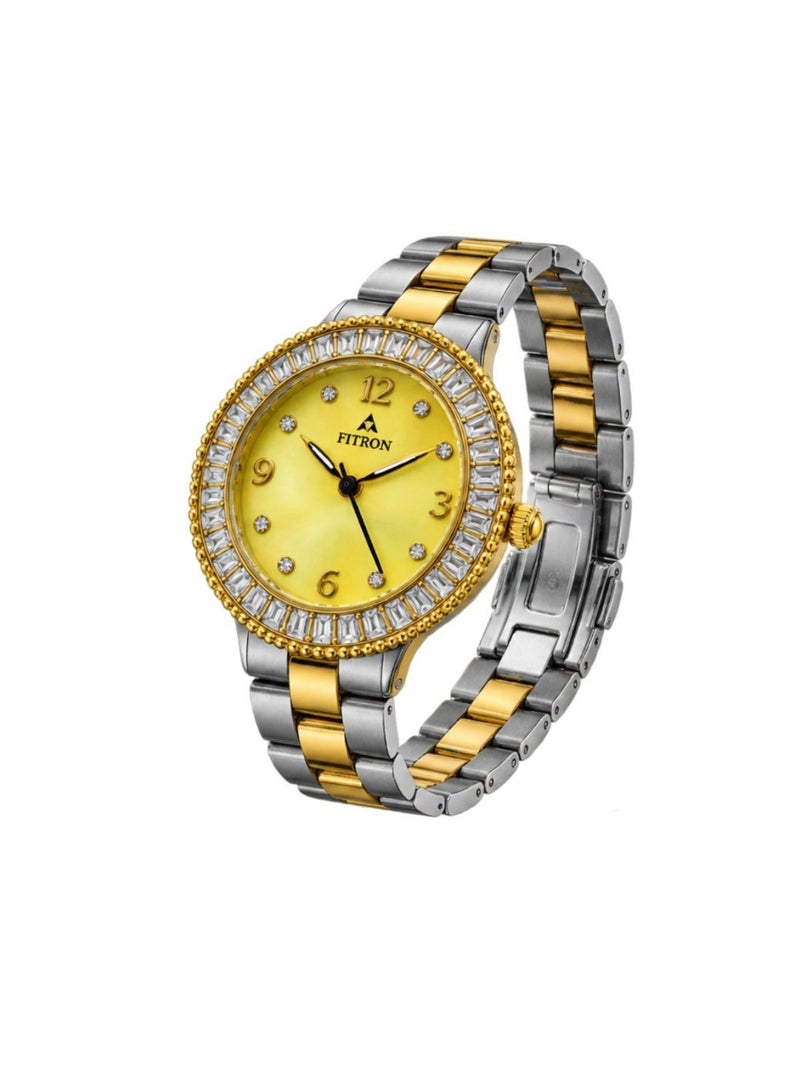 FITRON NO 6064L — Japan Quartz Stainless Steel Watch - Image 3