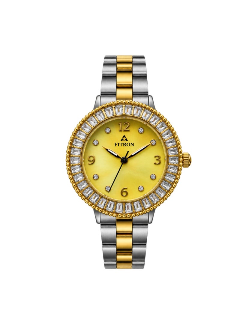 FITRON NO 6064L — Japan Quartz Stainless Steel Watch - Image 1
