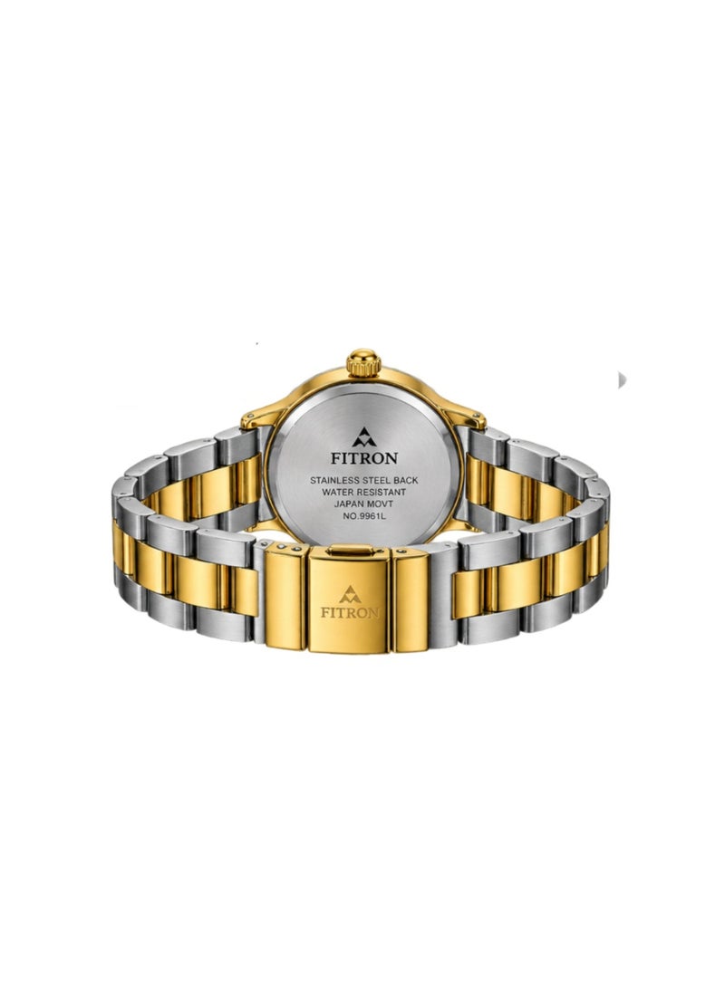 FITRON NO 6064L — Japan Quartz Stainless Steel Watch - Image 2