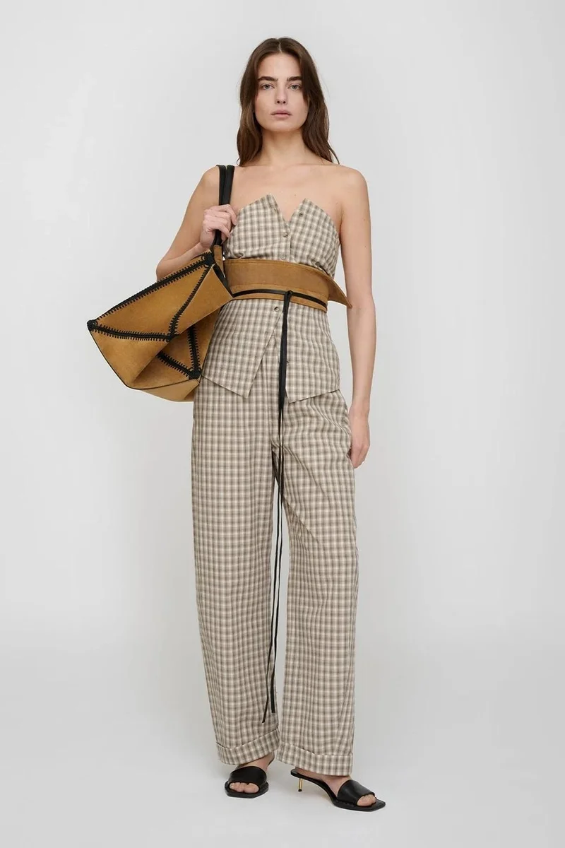 Nanushka YAYOI Barrel Leg Pants
