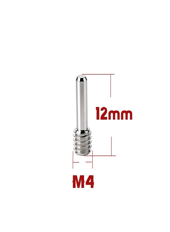 ZRRC 20PCS Stainless Steel M4x12mm RC Driveshaft Screw Pins for 1/10 RC Crawler — Compatible with Axial SCX10 90046, Traxxas TRX-4, Tamiya CC01, D90 & More - Image 2