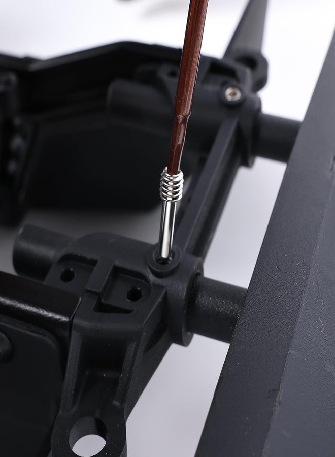 ZRRC 20PCS Stainless Steel M4x12mm RC Driveshaft Screw Pins for 1/10 RC Crawler — Compatible with Axial SCX10 90046, Traxxas TRX-4, Tamiya CC01, D90 & More - Image 4