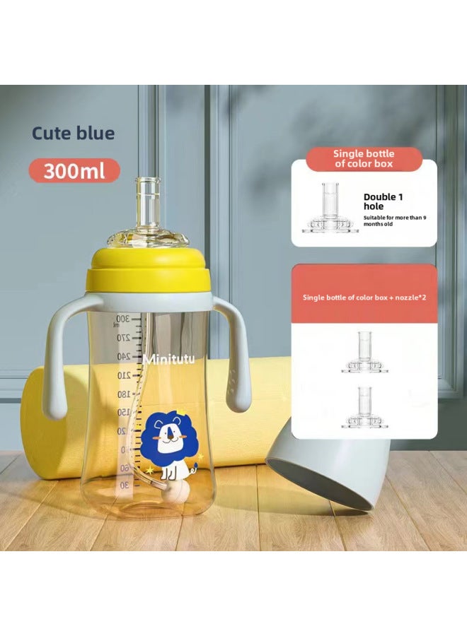 ميني توتو نانو كولور فايد ماوث بي بي كوب واحد ثلاثي الاستخدام كوب الشفاطة زجاجة الرضاعة حلمة الشفط فوهة منقار البط للرضع 300