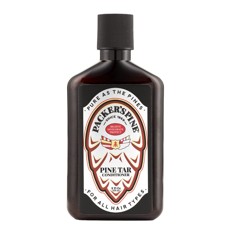 Packer's Pine Tar Conditioner - Natural Men's Psoriasis Aid with Pine Oils, Perfect Companion for Pine Tar Shampoo, 8 fl oz - Image 1