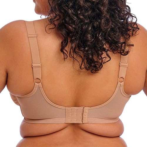 Elomi Matilda Banded Plunge Underwire Bra (8900),42HH,Cafe au Lait - Image 2