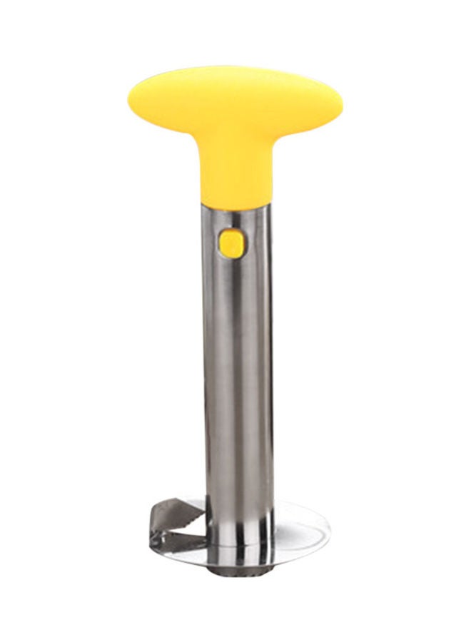 Corer Stainless Steel Pineapple Cutter Fruit Slicer Cutter Yellow  - Image 1
