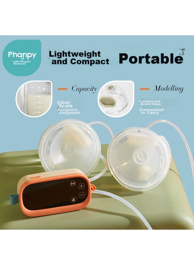 Xiaoya Elephant Xiaoya Xiang Newcup Breast Pump Accessories Set, Wearable Breast Pump Can Be Paired With Single Or Double-sided Breast Pump, 2 Pieces, Pump Not Included - Image 4