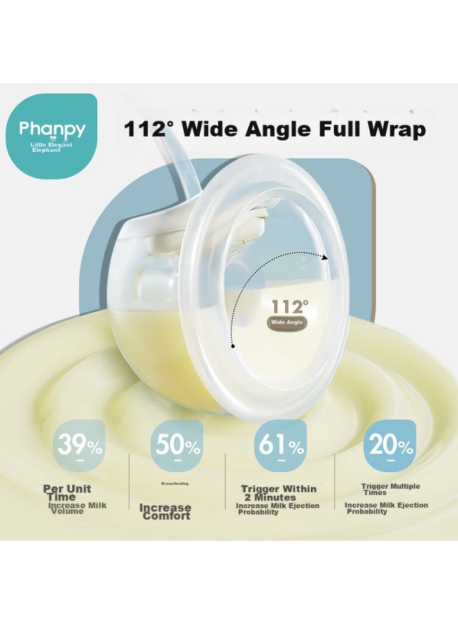 Xiaoya Elephant Xiaoya Xiang Newcup Breast Pump Accessories Set, Wearable Breast Pump Can Be Paired With Single Or Double-sided Breast Pump, 2 Pieces, Pump Not Included - Image 3