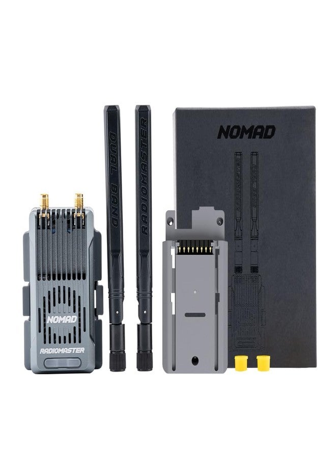 Radiomaster Nomad Dual Band Gemini Xrossband ExpressLRS Module Built-in RGB Light Strip with Nano Micro Module Adapter - Image 1
