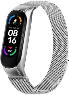 O Ozone Milanese Strap for Xiaomi Mi Band 6/ Mi Band 5, Breathable Replacement Straps Smart Band Watch Wristband Bracelet for Women Men - pzsku/ZAD31EDC0505AA5B85357Z/45/_/1716809361/6e28318e-0cfd-4c4d-9726-22cf6ac72578