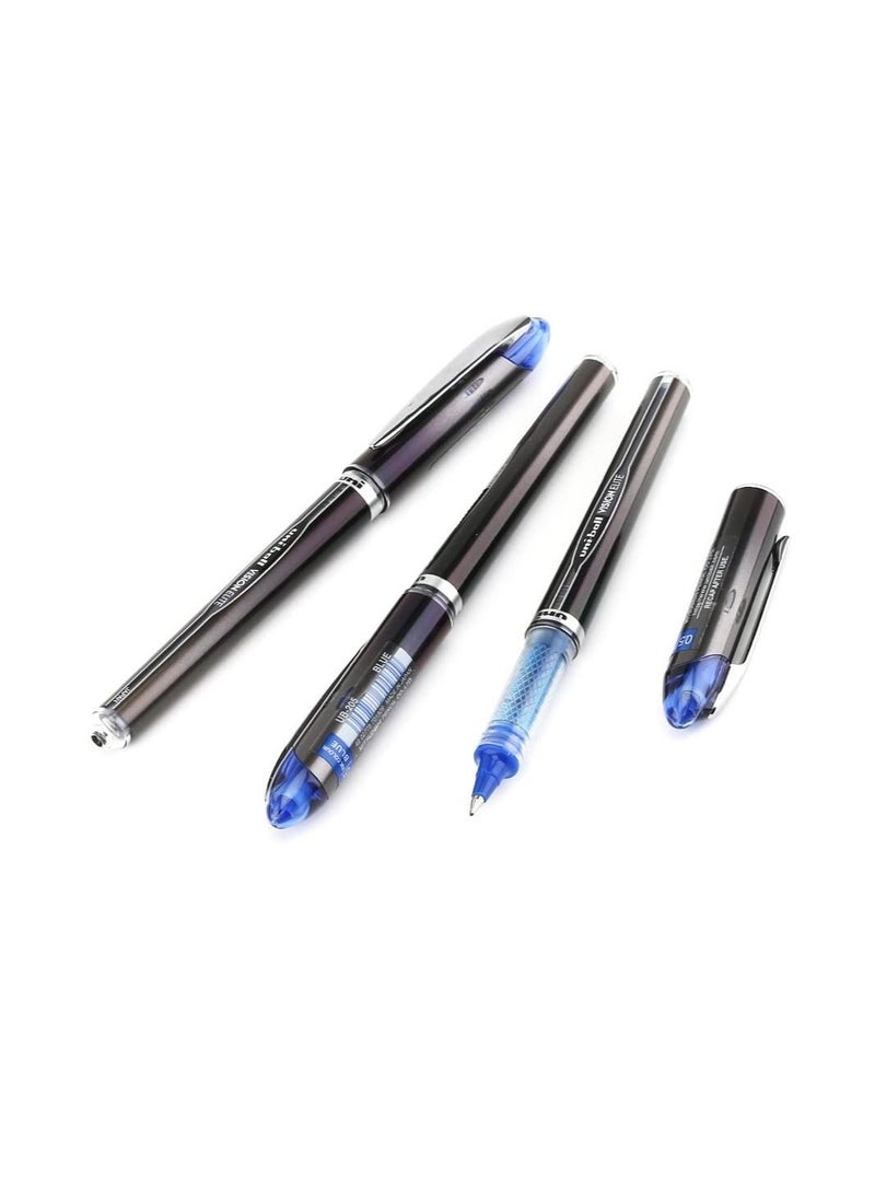 Uniball 12-Piece Vision Elite Micro Roller Pen 0.5mm Tip Blue Ink  - Image 3