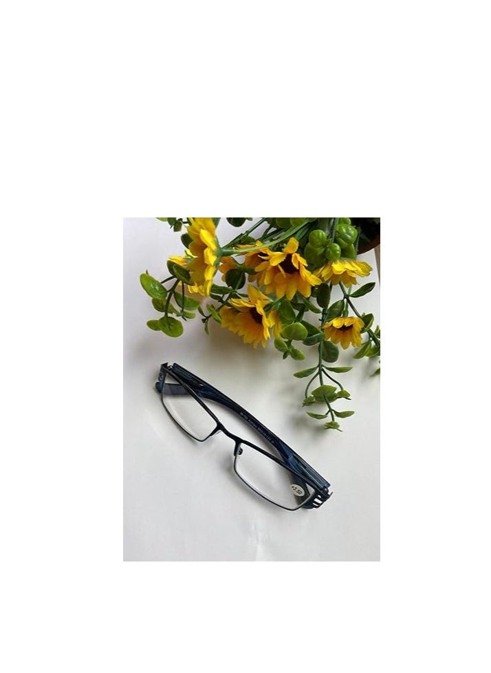 Generic MySouq-Store Metal Colored Reading Glasses for Men and Women  - Image 3